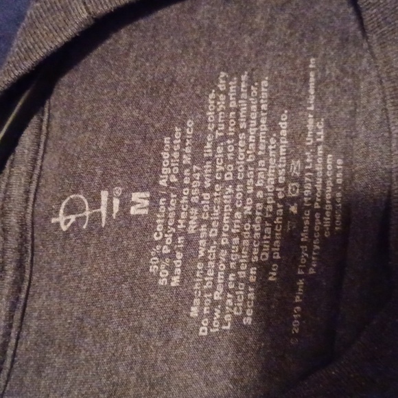 🌺Pink Floyd Graphic Men's Gray T-Shirt - Picture 7 of 9